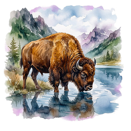 bison fabric panel