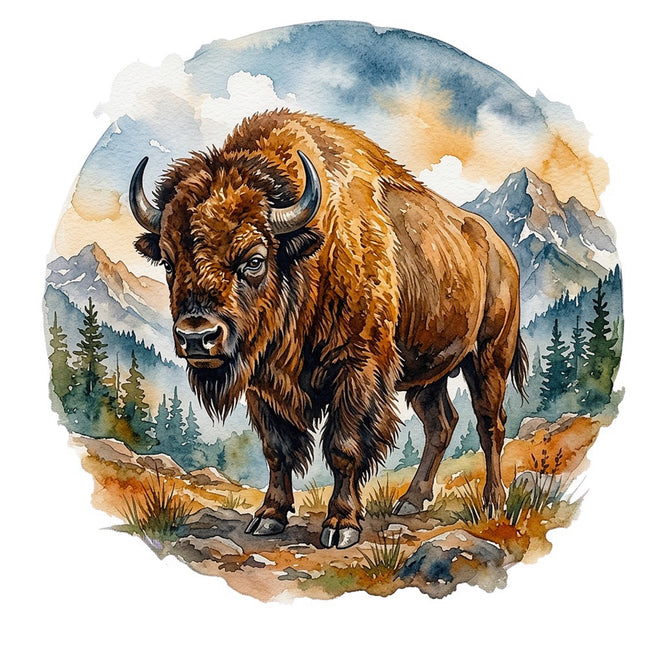 bison fabric panel square