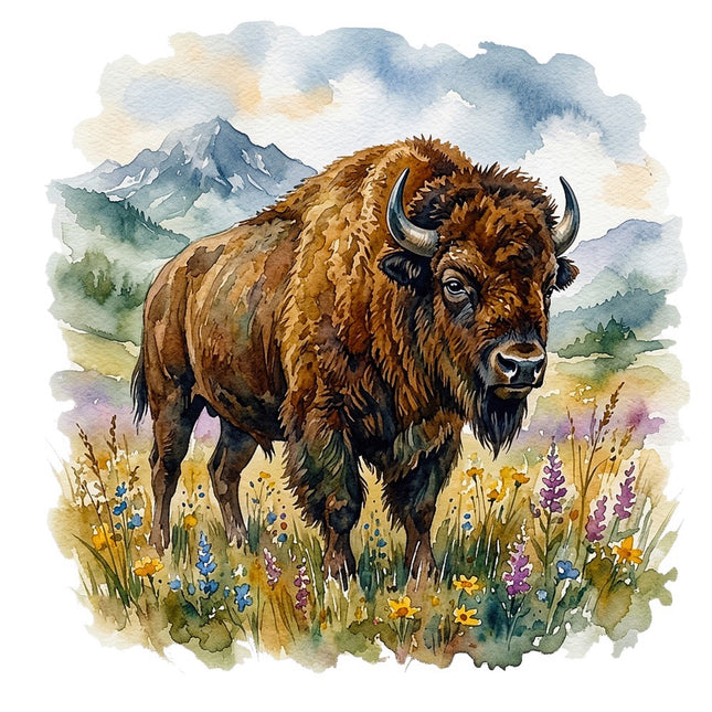 bison fabric panel square