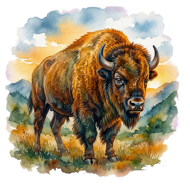 bison quilt block