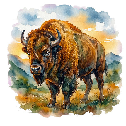 bison fabric panel square