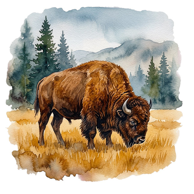 bison quilt block