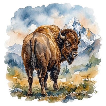 bison fabric panel
