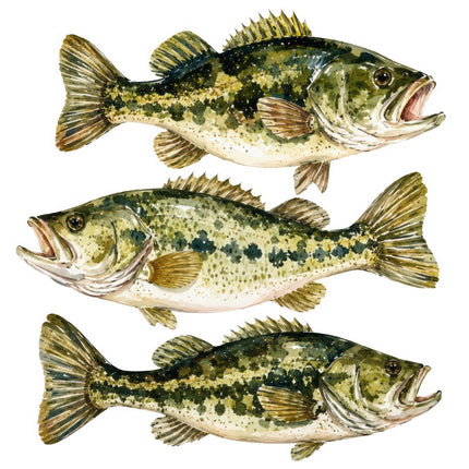 fish fabric panel