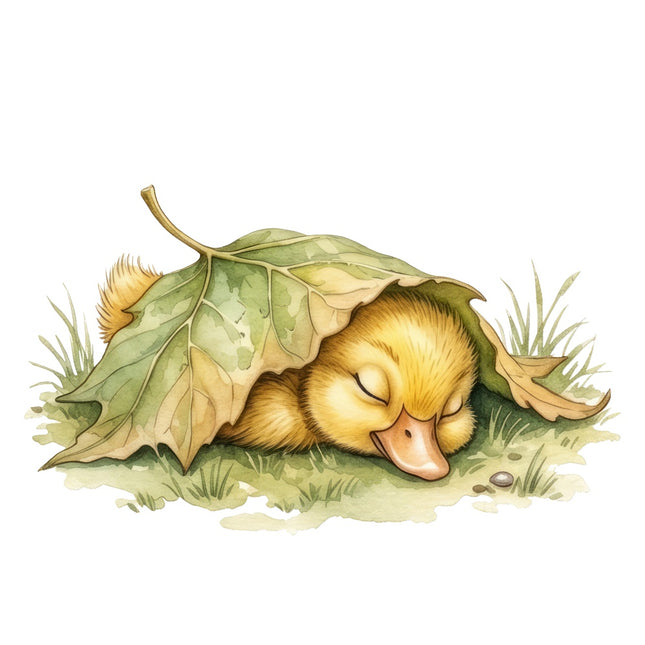 duckling quilt block