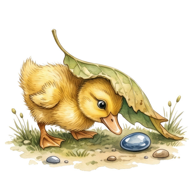 duckling quilt square