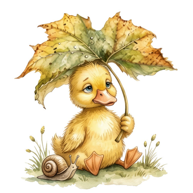 duckling quilt block