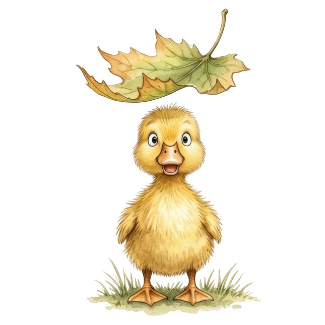 duckling quilt block