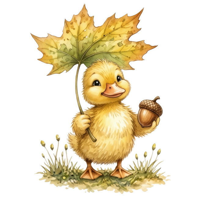 duckling quilt block