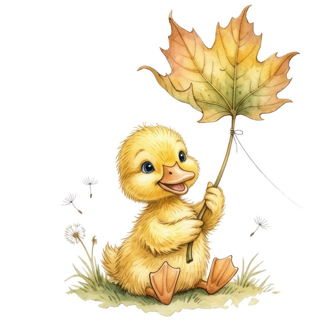 duckling quilt block