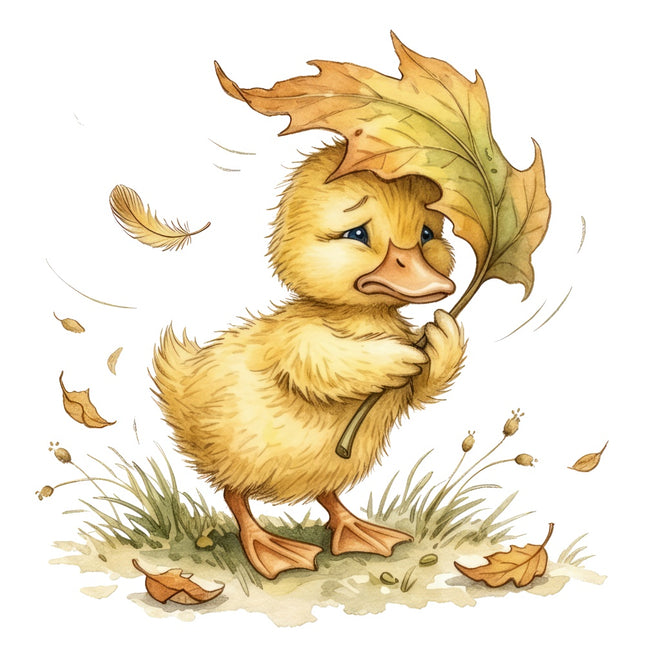 duckling fabric panel