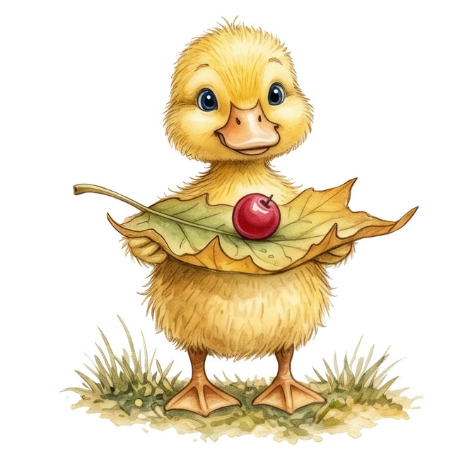 duckling fabric panel
