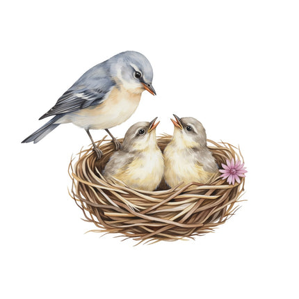 bird nest quilt block