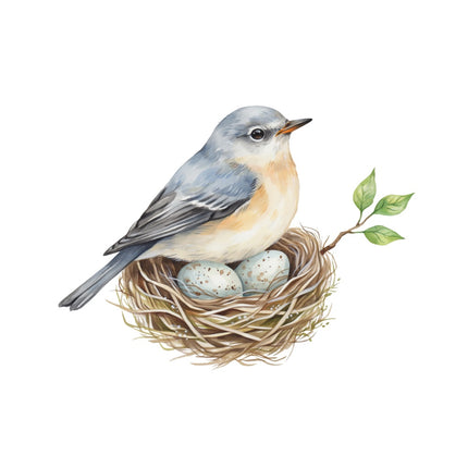 bird nest quilt block
