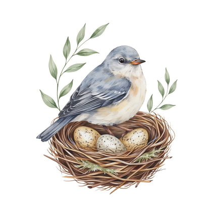 bird nest fabric panel