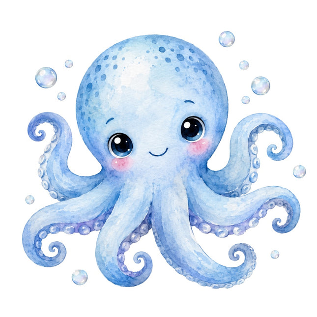octopus fabric panel