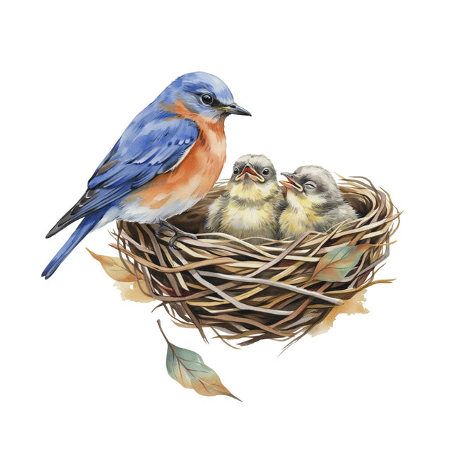 bird nest fabric panel