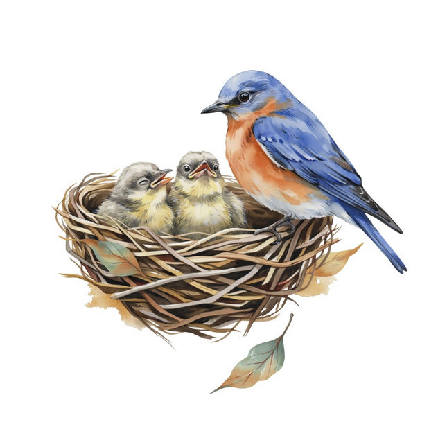 bird nest fabric panel