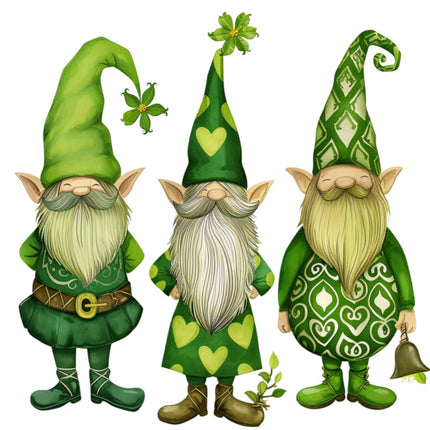 st patrick's day fabric panel