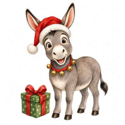 donkey quilt block