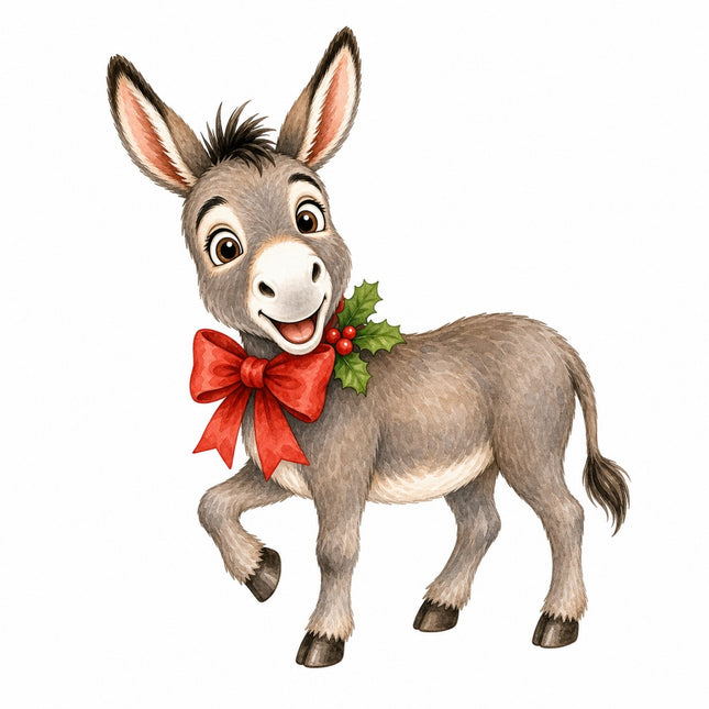 donkey quilt block