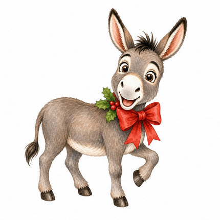 donkey fabric panel