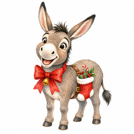 donkey fabric panel