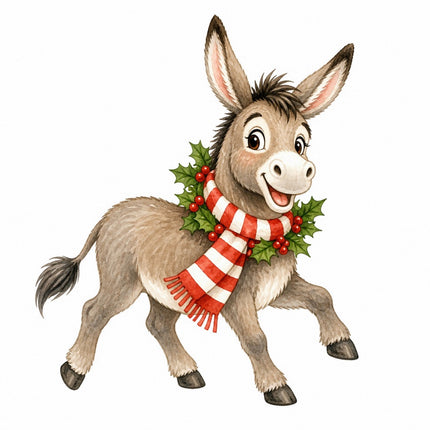 donkey fabric panel