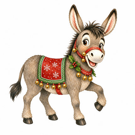 donkey fabric panel