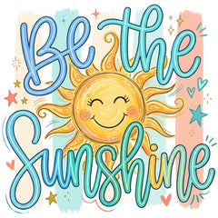 be the sunshine fabric panel