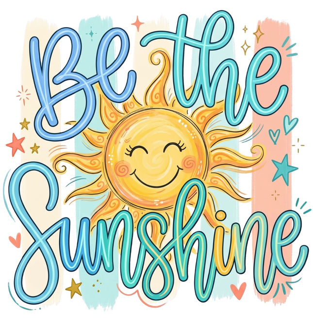 be the sunshine fabric panel