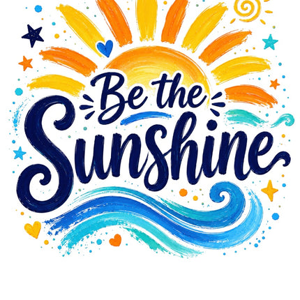 be the sunshine fabric panel