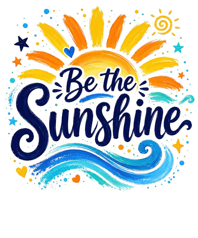 be the sunshine fabric panel