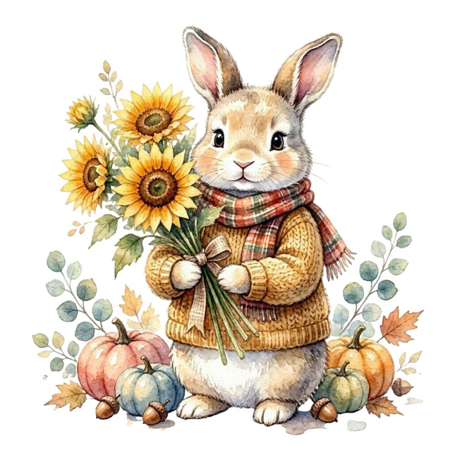autumn fabric panel