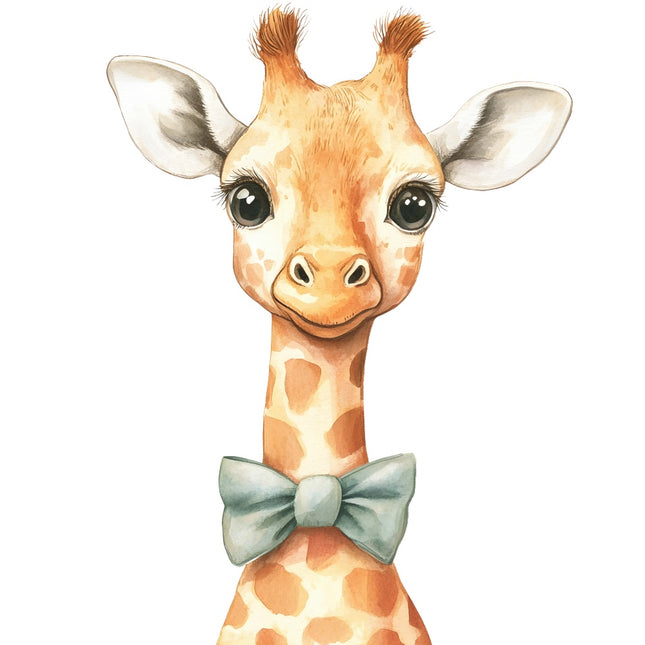 giraffe fabric panel