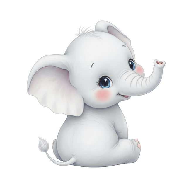 elephant fabric panel