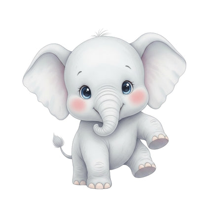 elephant quilt square
