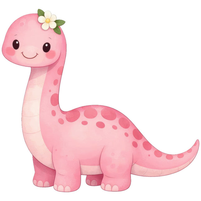 kawaii dinosaur fabric panel