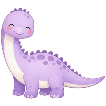 kawaii dinosaur quilt block