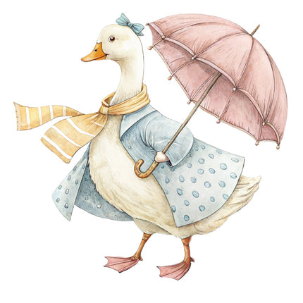 goose fabric panel
