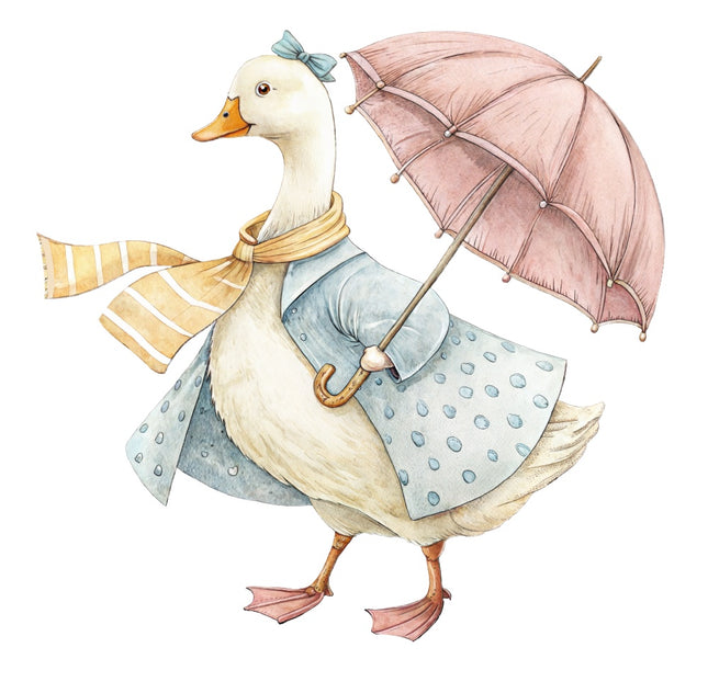 goose fabric panel