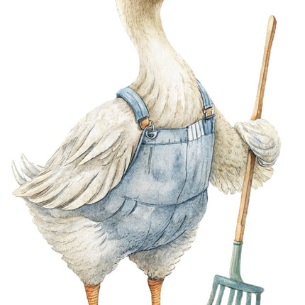 goose fabric panel