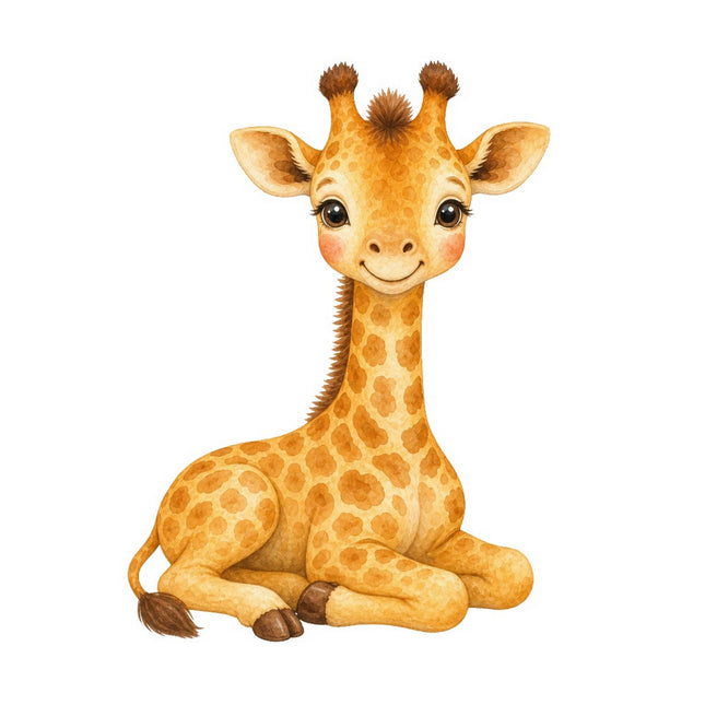 giraffe quilt square
