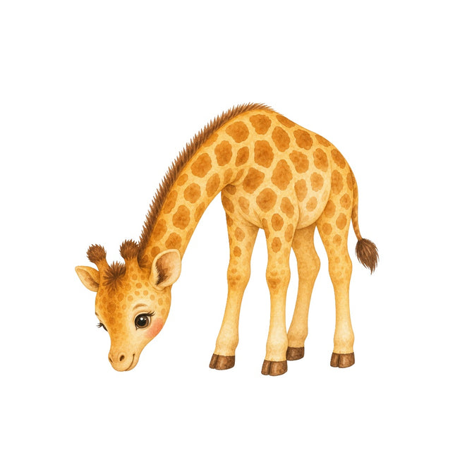 giraffe fabric panel