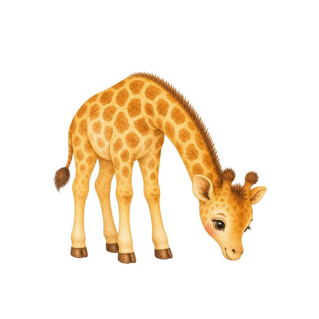 giraffe quilt square