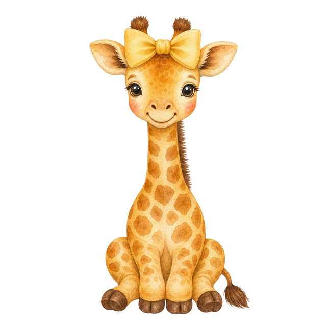 giraffe fabric panel