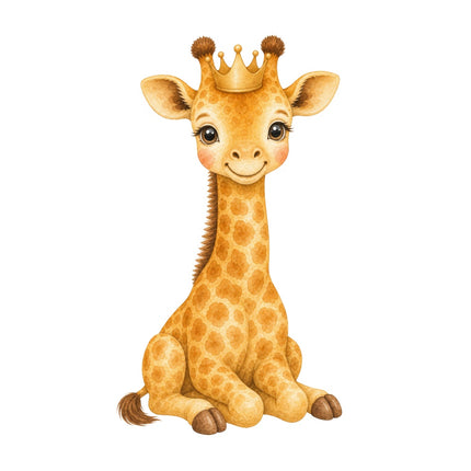 giraffe fabric panel