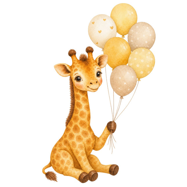 baby giraffe quilt square