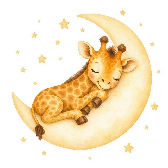 giraffe fabric panel