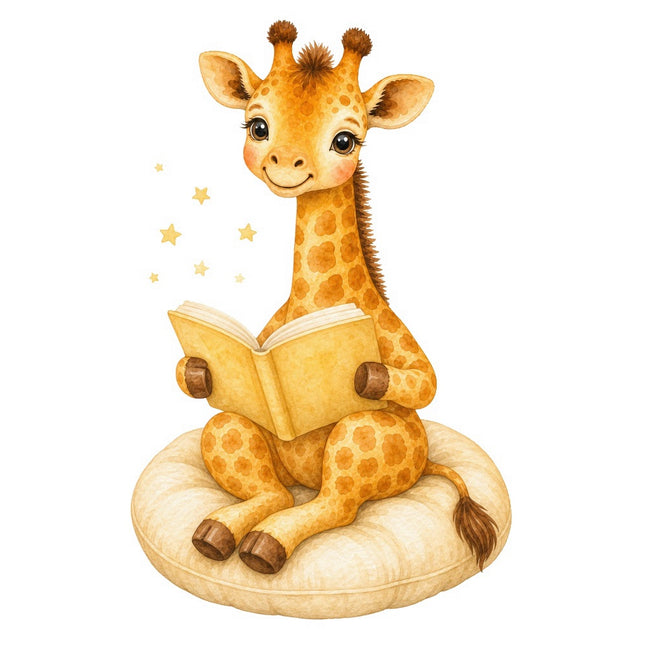 giraffe fabric panel
